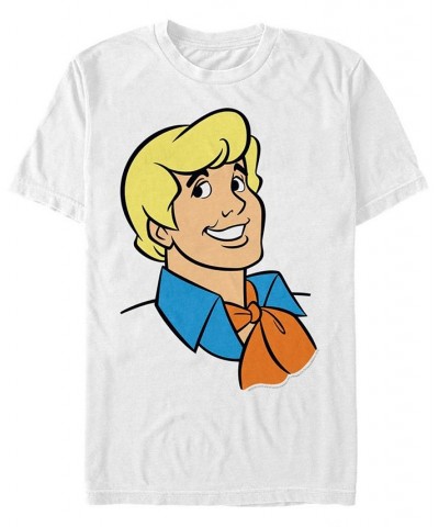 Scooby-Doo Men's Fred Big Face Costume Short Sleeve T-Shirt $16.80 T-Shirts