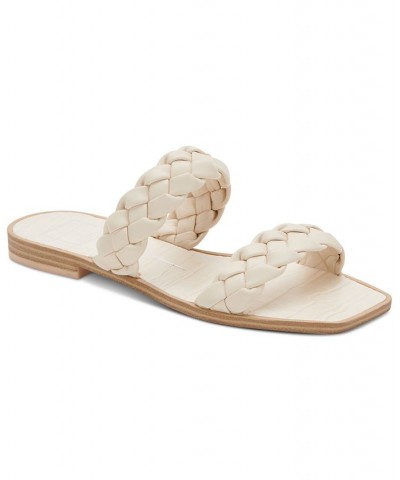 Women's Indy Braided Flat Sandals PD03 $36.00 Shoes