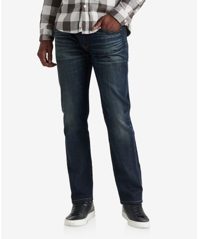 Men's 223 Straight Coolmax Mid-Rise Jeans Blue $38.86 Jeans