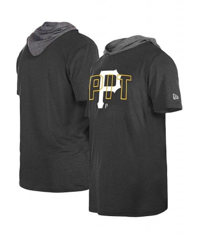 Men's Black Pittsburgh Pirates Team Hoodie T-shirt $22.00 T-Shirts