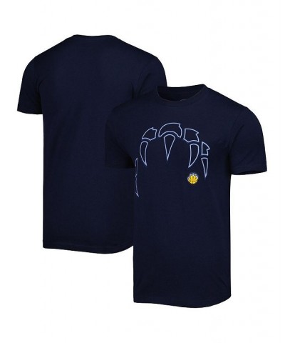 Men's and Women's Navy Memphis Grizzlies Element Logo Pop T-shirt $25.64 Tops