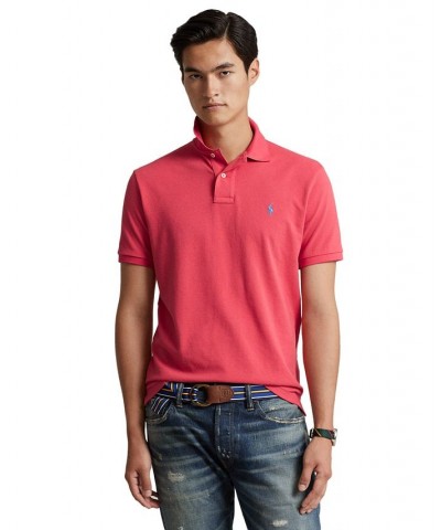 Men's Custom Slim Fit Mesh Polo Shirt PD01 $38.40 Polo Shirts