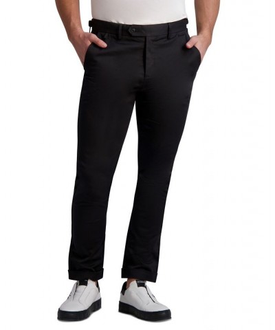 Men's Slim-Fit Stretch Chino Pants Black $68.04 Pants