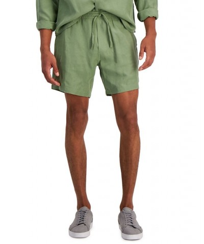 Men's Classic-Fit Solid 5" Drawstring Shorts Green $31.80 Shorts