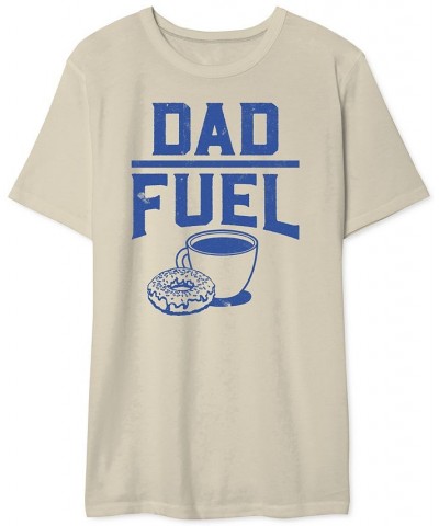 Dad Fuel Men's Graphic T-Shirt Tan/Beige $20.99 T-Shirts