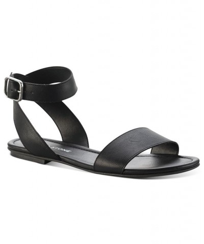 Miiah Flat Sandals Black $26.18 Shoes