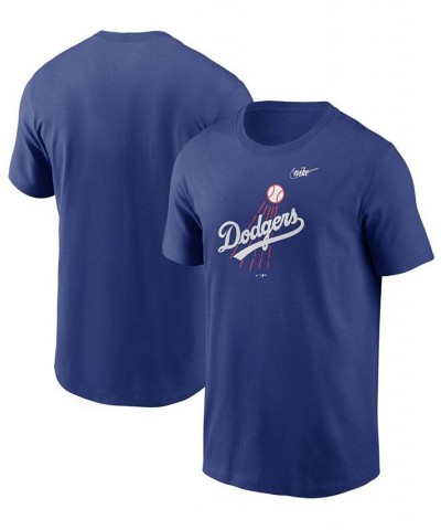 Men's Royal Los Angeles Dodgers Cooperstown Collection Logo T-shirt $22.50 T-Shirts