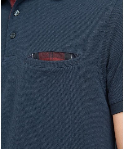 Men's Barwick Polo Blue $31.20 Polo Shirts