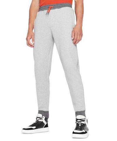 Men's Colorblocked Fleece Sweatpants Gray $47.00 Pants