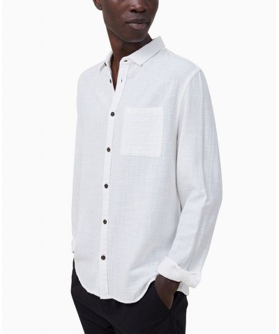 Men's Portland Long Sleeves Shirt White $24.60 Shirts