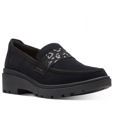 Women's Calla Ease Slip-On Loafer Flats Black $45.78 Shoes