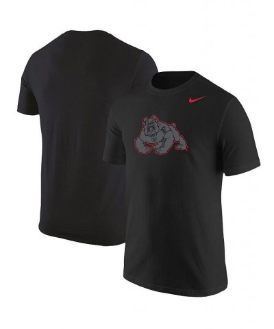 Men's Black Fresno State Bulldogs Logo Color Pop T-shirt $24.29 T-Shirts