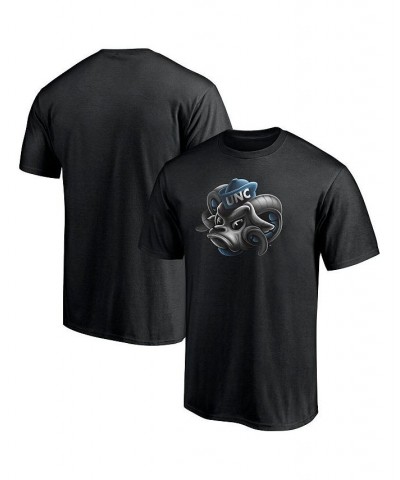 Men's Branded Black North Carolina Tar Heels Team Midnight Mascot T-shirt $16.31 T-Shirts