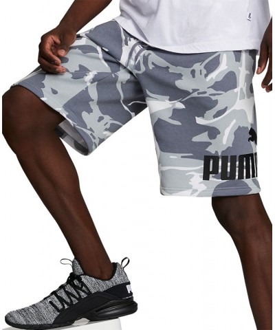 Men's Splash Regular-Fit Abstract-Print 10" Fleece Shorts Multi $24.00 Shorts