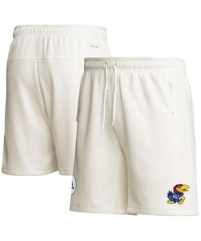 Men's Cream Kansas Jayhawks Zero Dye AEROREADY Shorts $41.65 Shorts