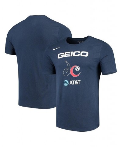 Men's Elena Delle Donne Navy Washington Mystics Replica Player Performance T-shirt $19.35 T-Shirts