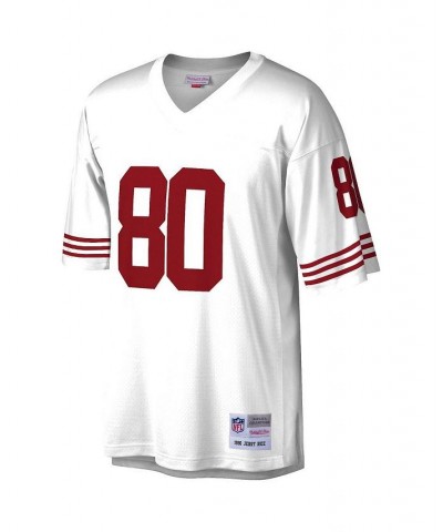 Men's Jerry Rice White San Francisco 49ers Legacy Replica Jersey $52.70 Jersey