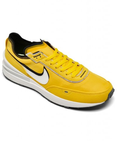 Men's Waffle One SE Casual Sneakers Yellow $41.40 Shoes