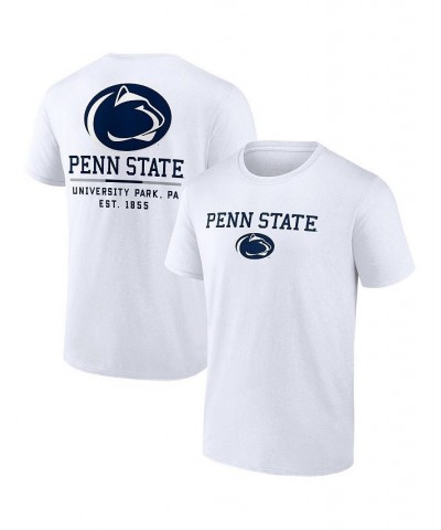 Men's Branded White Penn State Nittany Lions Game Day 2-Hit T-shirt $16.40 T-Shirts