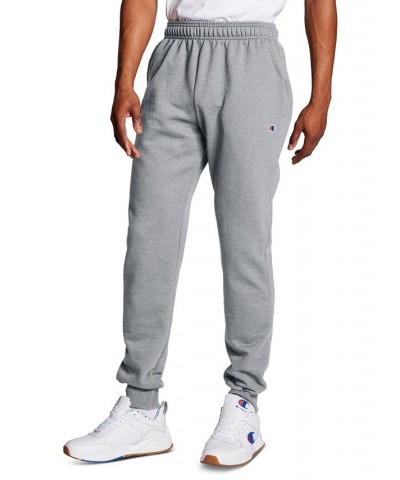 Men's Powerblend Fleece Joggers Oxford Gray $24.94 Pants
