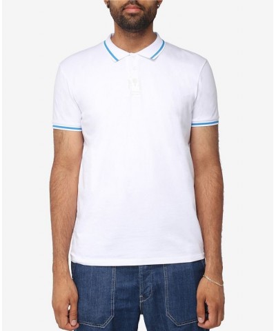 Men's Basic Short Sleeve Rib Polo Shirt PD16 $21.07 Polo Shirts