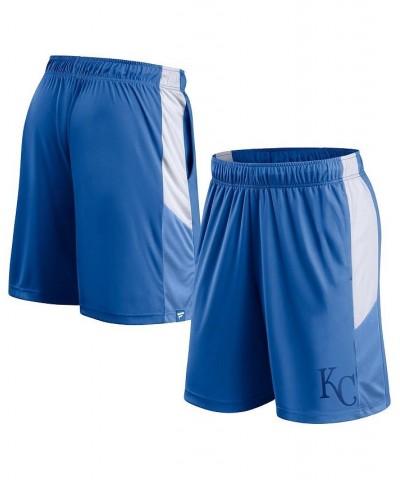Men's Branded Royal Kansas City Royals Champion Rush Color Block Shorts $23.84 Shorts